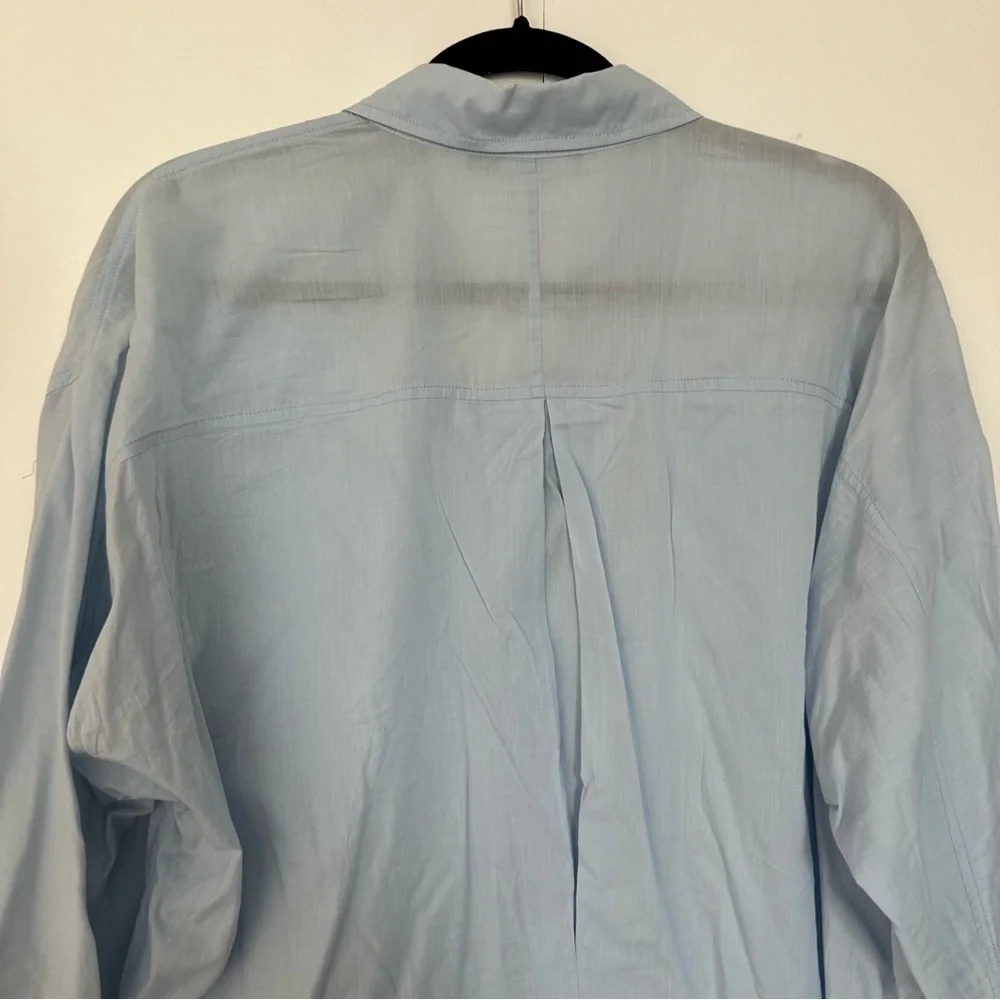 Vince Button Down Shirt - Light Blue - Picture 7 of 7